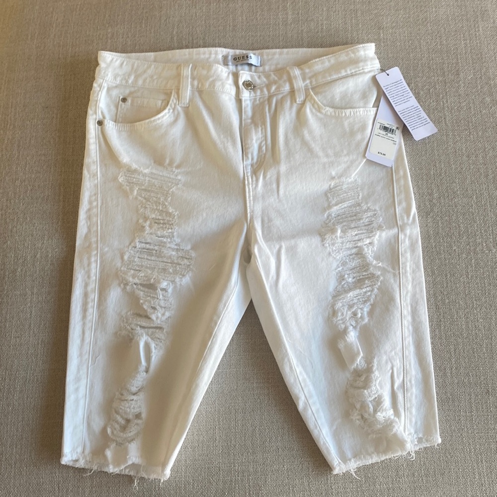 Guess denim Bermuda shorts